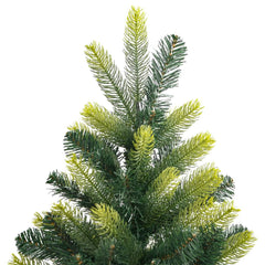 vidaXL Artificial Hinged Christmas Tree with Stand 120 cm 4