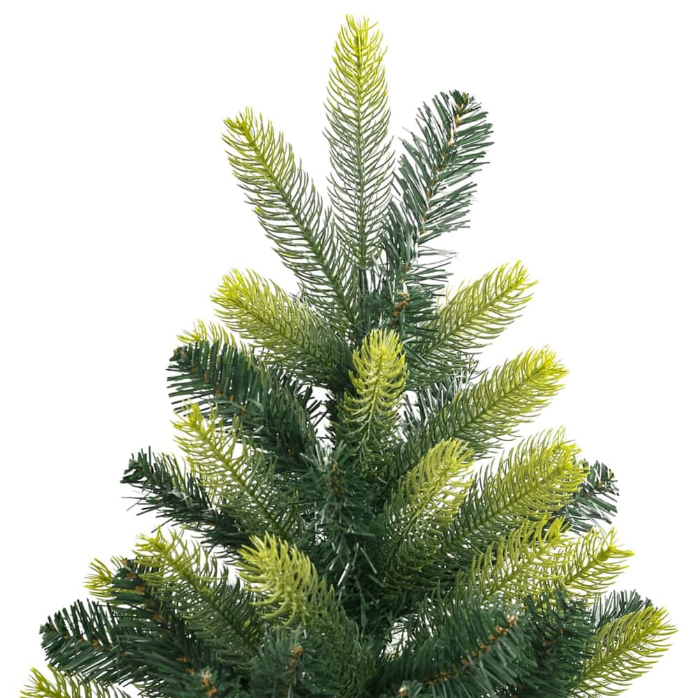 Artificial Hinged Christmas Tree 150 LEDs Green 150 cm Basic