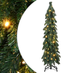 Artificial Pre-lit Christmas Tree with 45 LEDs Green 150 cm