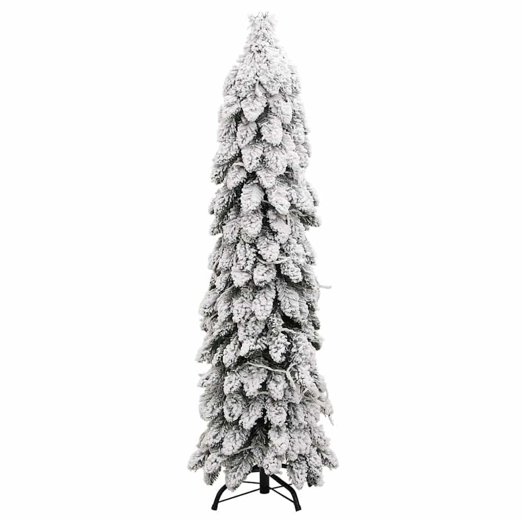 Artificial Pre-lit Christmas Tree with 45 LEDs White 150 cm