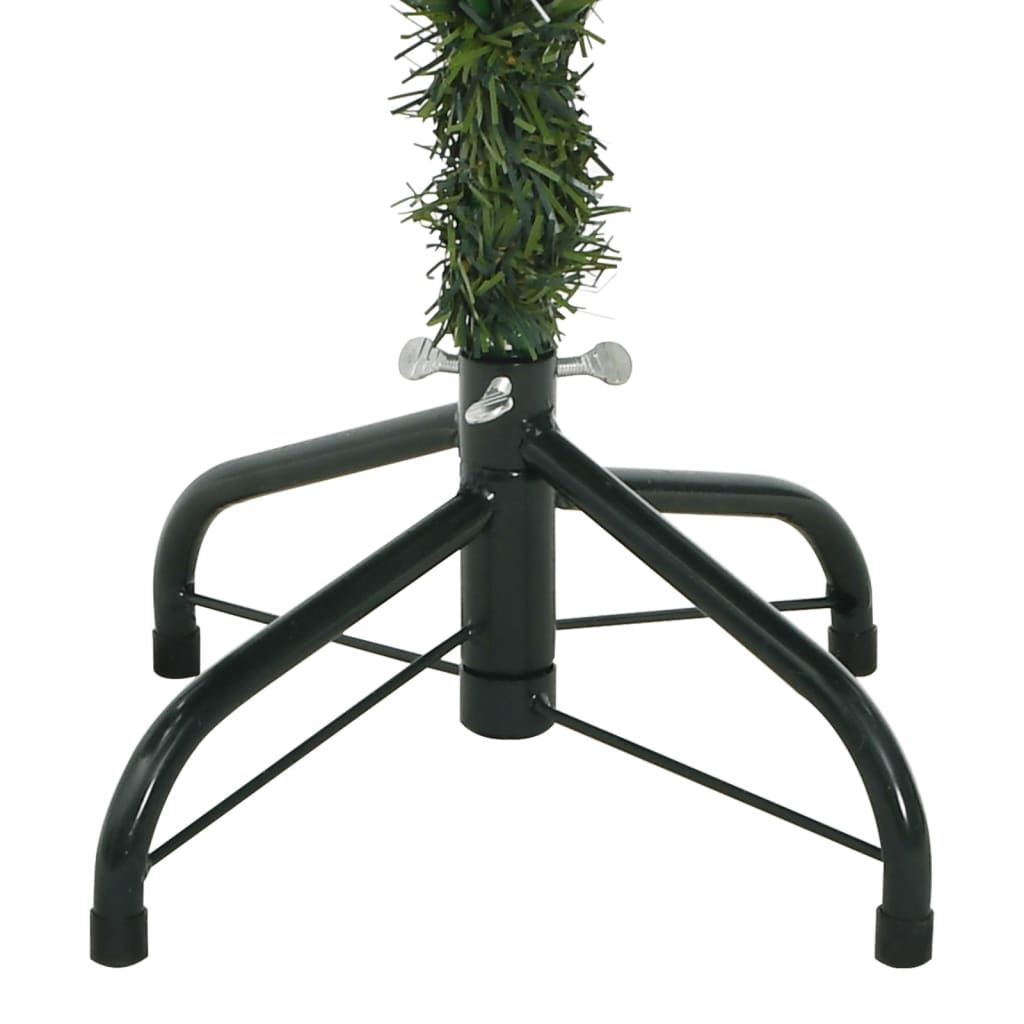 vidaXL Artificial Hinged Christmas Tree with Cones and Berries 150 cm 6
