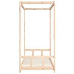 vidaXL Kids Bed Frame 90x190 cm Solid Wood Pine 5