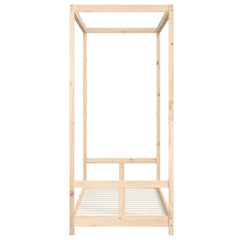 vidaXL Kids Bed Frame 80x200 cm Solid Wood Pine 5