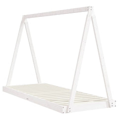vidaXL Kids Bed Frame White 80x200 cm Solid Wood Pine 6