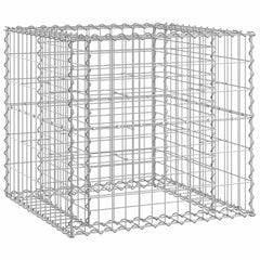 vidaXL Garden Bench with Gabion Basket Solid Wood Pine 5