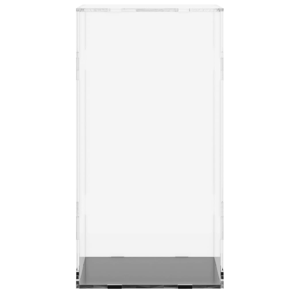 vidaXL Display Box Transparent 20x20x38 cm Acrylic 3