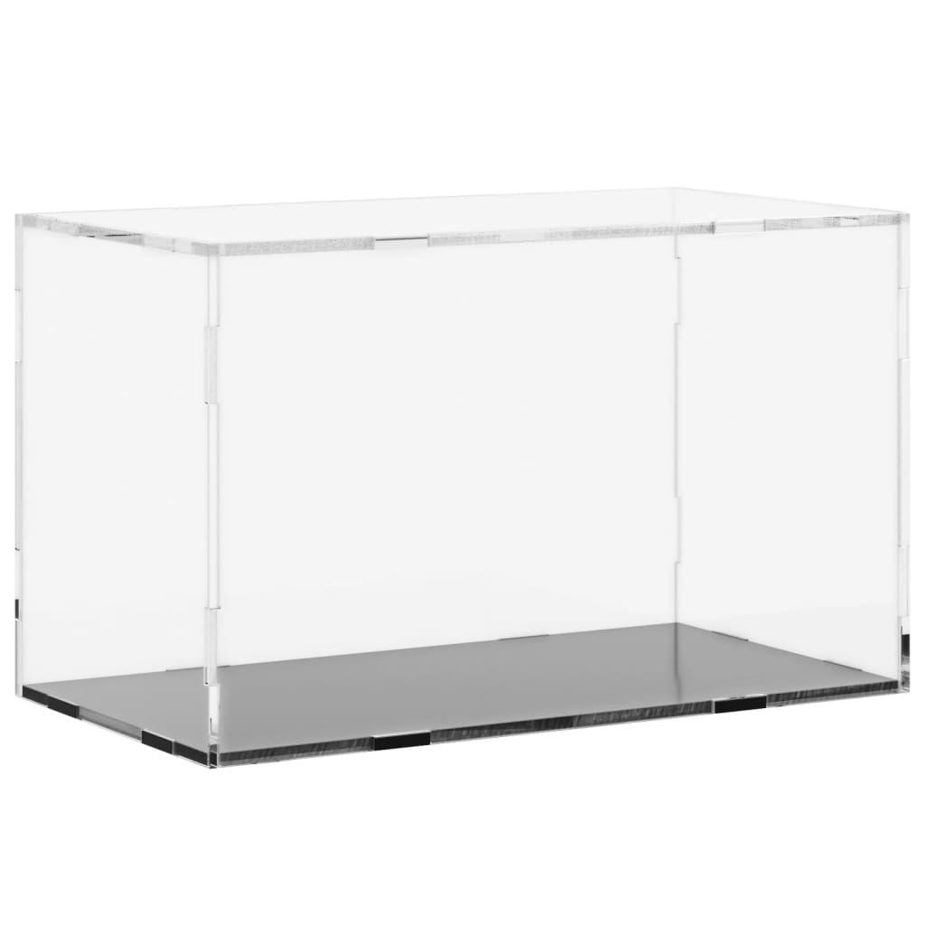 vidaXL Display Box Transparent 31x17x19 cm Acrylic 2