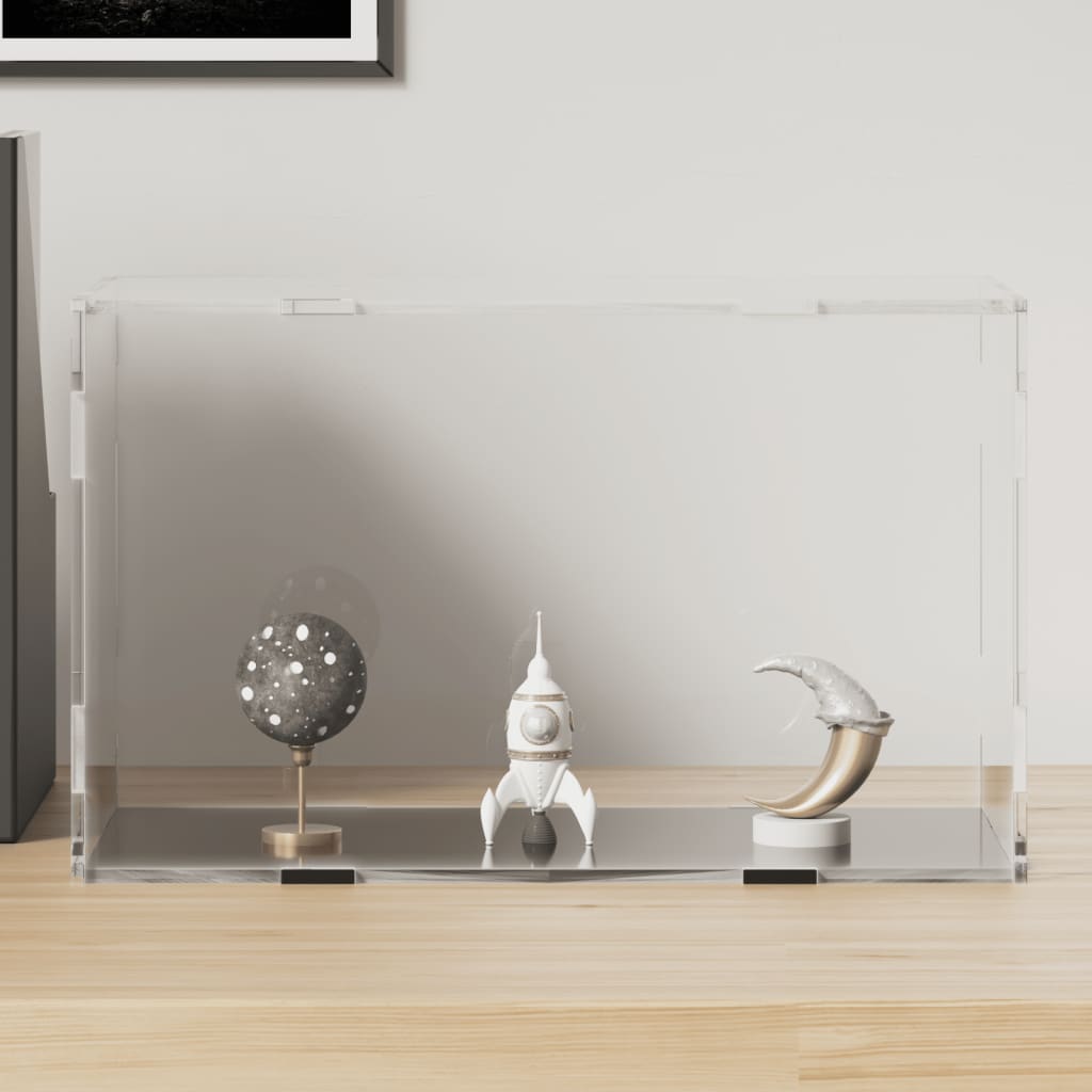 vidaXL Display Box Transparent 31x17x19 cm Acrylic 1