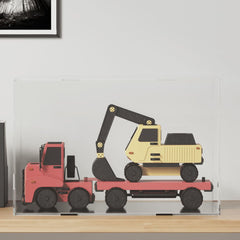 vidaXL Display Box Transparent 56x36x37 cm Acrylic 1