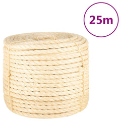 vidaXL Rope 100% Sisal 14 mm 25 m 1