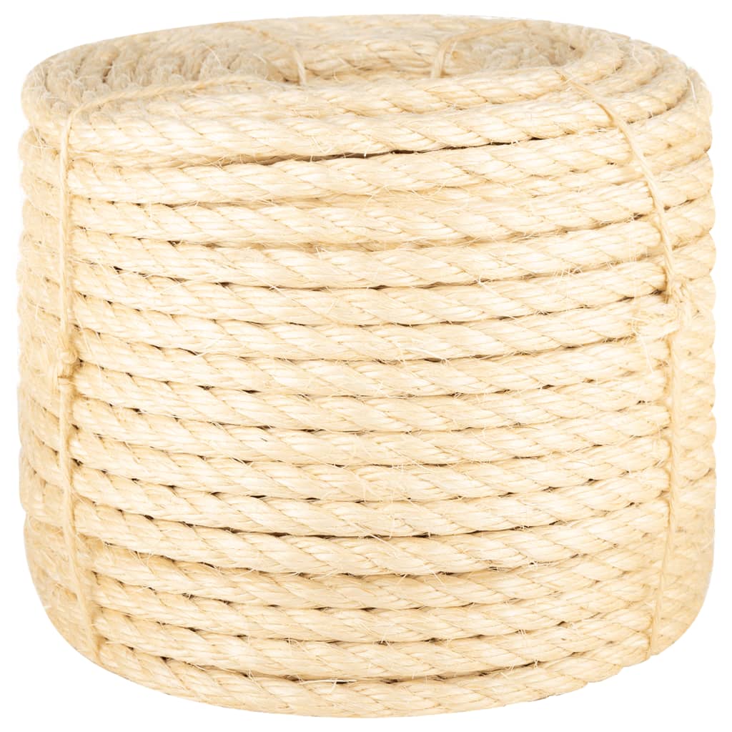 vidaXL Rope 100% Sisal 14 mm 25 m 2