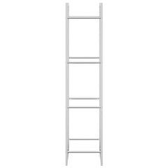 vidaXL Firewood Rack 50x28x132 cm Stainless Steel 6