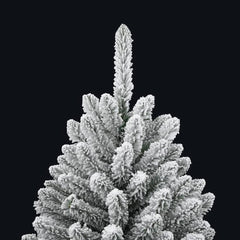 Artificial Christmas Tree 150 cm 150 LEDs Warm White Green and White Ø 80 x 150 cm without LED