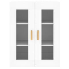 Wall Mounted Cabinets 2 pcs Engineered Wood White