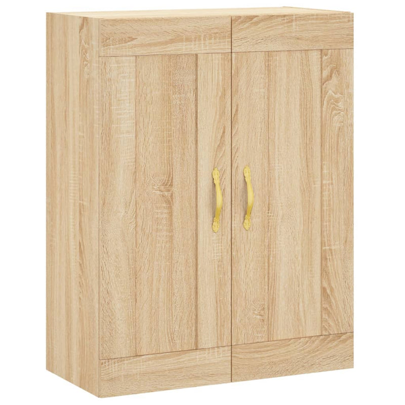 Wall Mounted Cabinets 2 pcs Sonoma Oak Engineered Wood