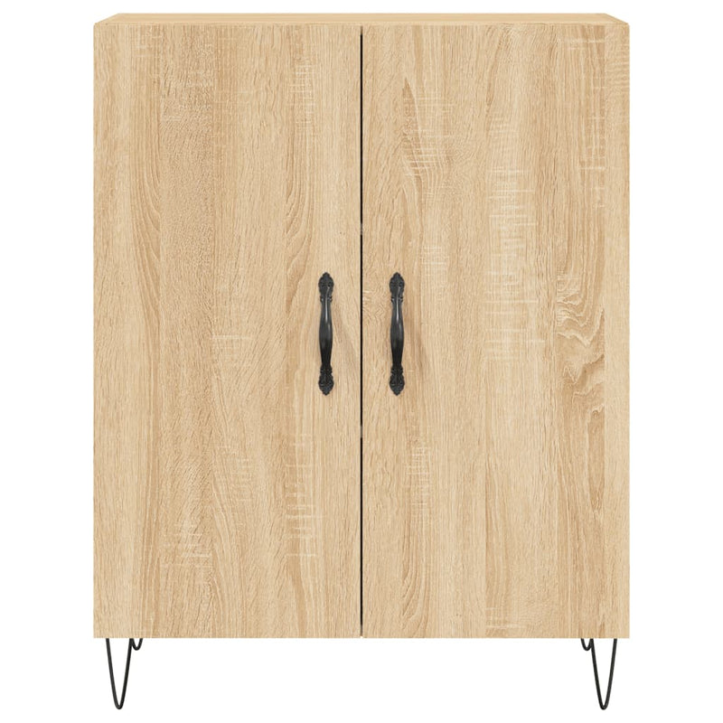 Highboard Sonoma Oak 69.5x34x180 cm Engineered Wood