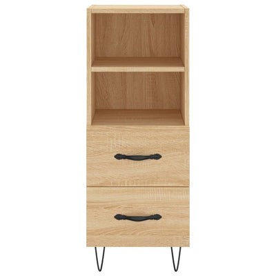 Highboard Sonoma Oak 34.5x34x180 cm Engineered Wood