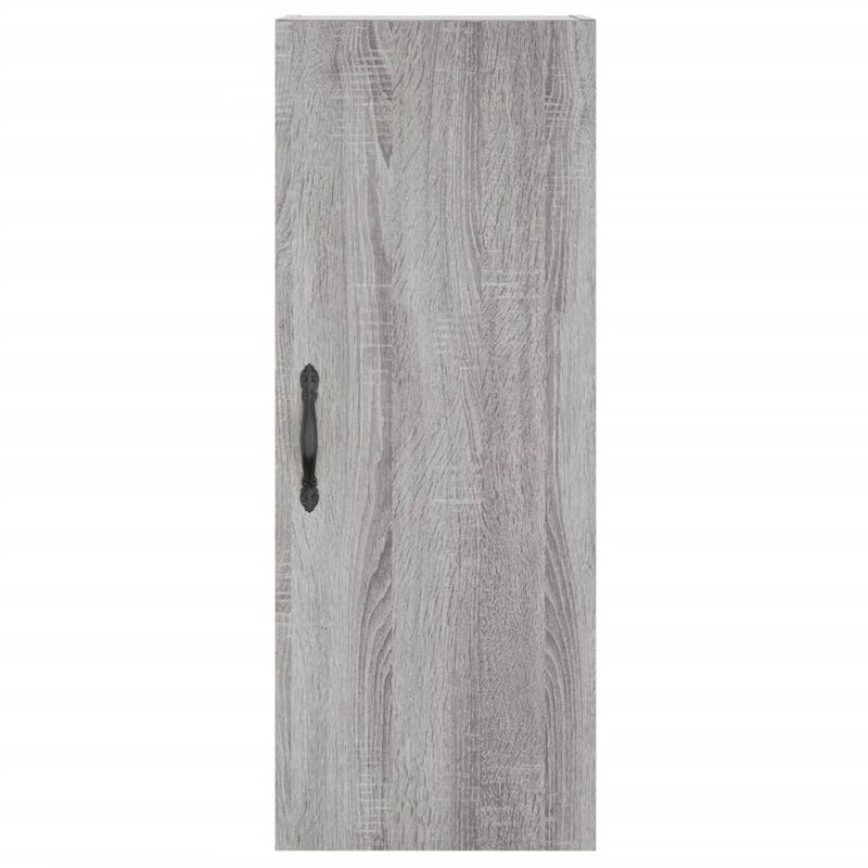 Highboard Grey Sonoma 34.5x34x180 cm Engineered Wood