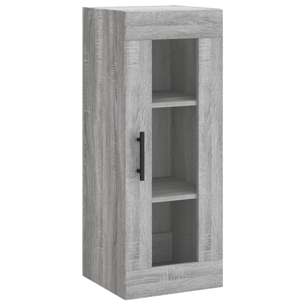 vidaXL Highboard Grey Sonoma 34,5x34x180 cm Engineered Wood 4