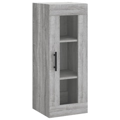 vidaXL Highboard Grey Sonoma 34,5x34x180 cm Engineered Wood 4