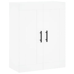 Highboard 69.5x34x180 cm Engineered Wood 2 Doors White