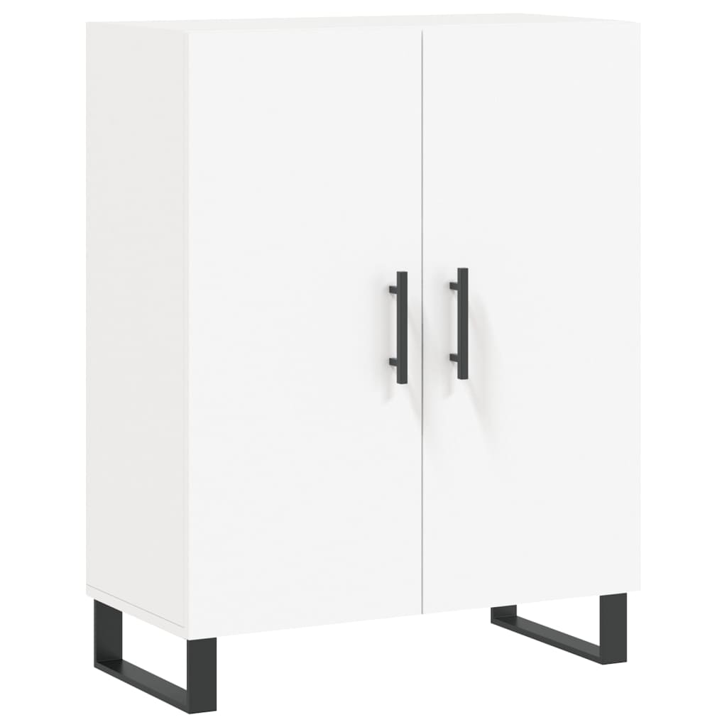 Highboard 69.5x34x180 cm Engineered Wood 2 Doors White