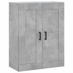 vidaXL Highboard Concrete Grey 69,5x34x180 cm Engineered Wood 4