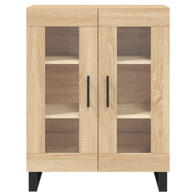 Highboard Sonoma Oak 69.5x34x180 cm Engineered Wood