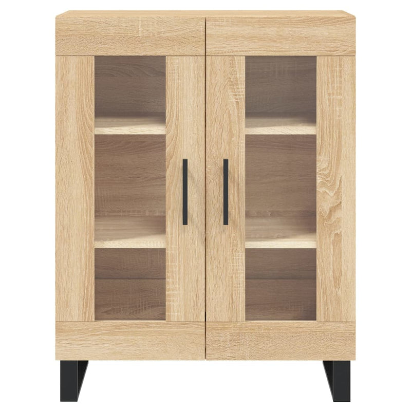 Highboard Sonoma Oak 69.5x34x180 cm Engineered Wood