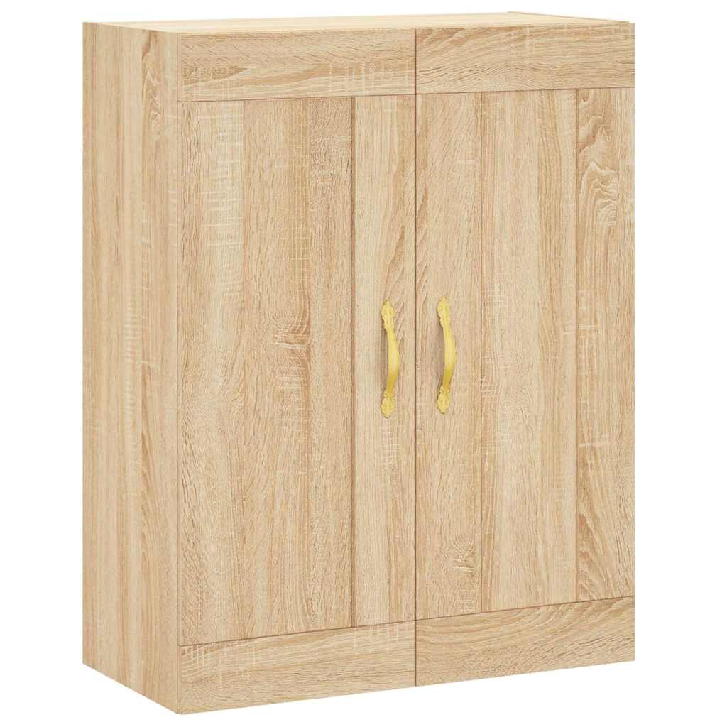 Highboard 69.5x34x180 cm Engineered Wood 2 Wood Doors Sonoma oak