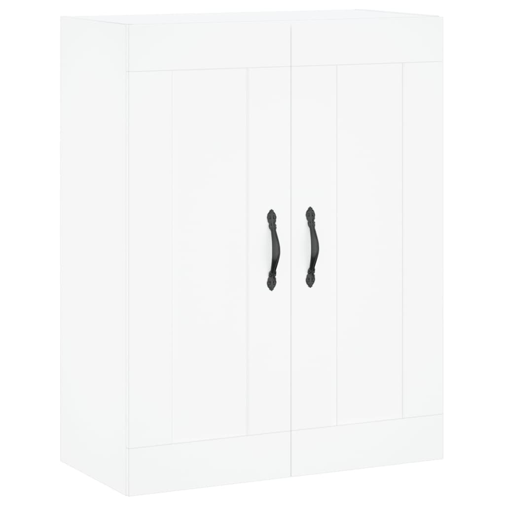 Highboard Engineered Wood Drawers White