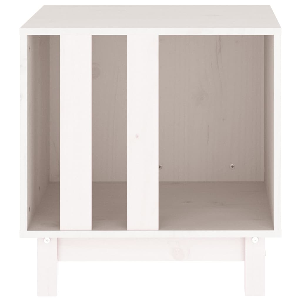 vidaXL Dog House White 50 x 40 x 52 cm 4