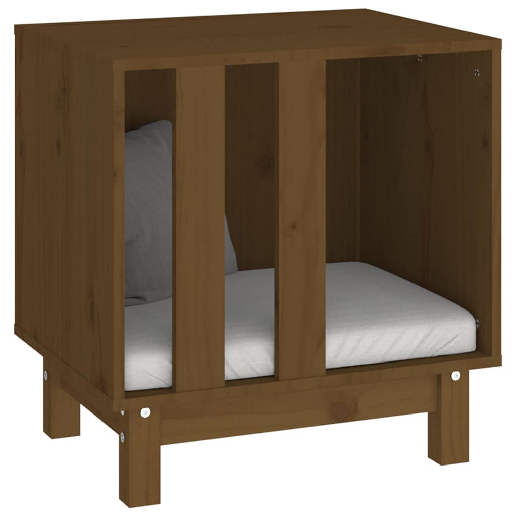 vidaXL Dog House Honey Brown 50 x 40 x 52 cm 6