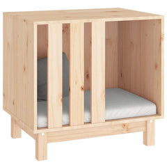 vidaXL Dog House Natural 60 x 45 x 57 cm 6