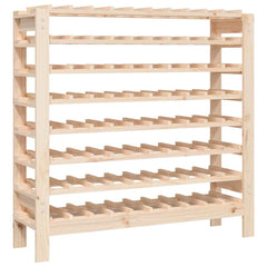 Wine Rack Solid Wood Pine