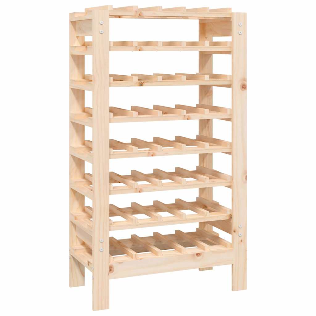 Wine Rack Solid Wood Pine