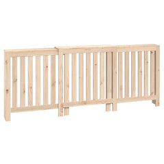 vidaXL Radiator Cover 210x21x85 cm Solid Wood Pine 2