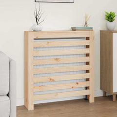 vidaXL Radiator Cover 79.5x19x84 cm Solid Wood Pine 1