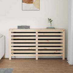 Radiator Cover Solid Wood Pine Natural 153 cm