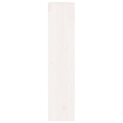 vidaXL Radiator Cover White 153x19x84 cm Solid Wood Pine 6