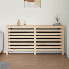 vidaXL Radiator Cover 169x19x84 cm Solid Wood Pine 3