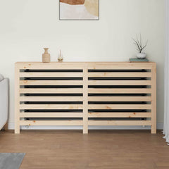 Radiator Cover Solid Wood Pine Natural 169 cm