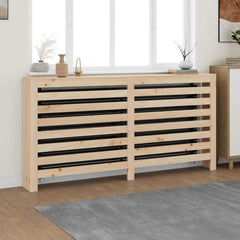 vidaXL Radiator Cover 169x19x84 cm Solid Wood Pine 1