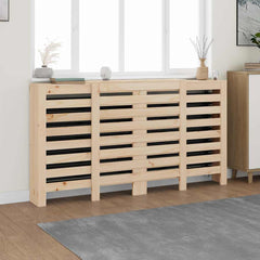 vidaXL Radiator Cover Solid Wood Pine Natural