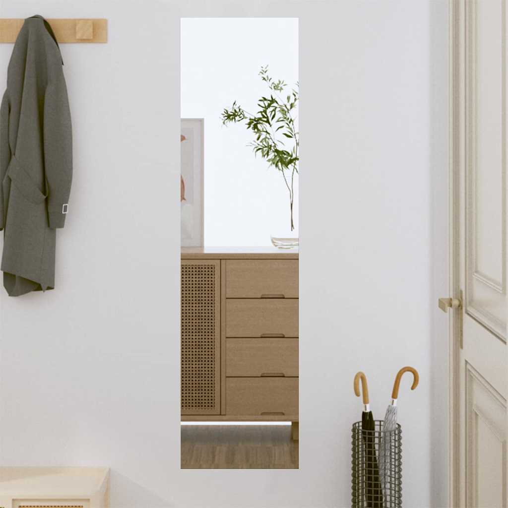 vidaXL Wall Mirror 30x100 cm Glass Rectangle 1