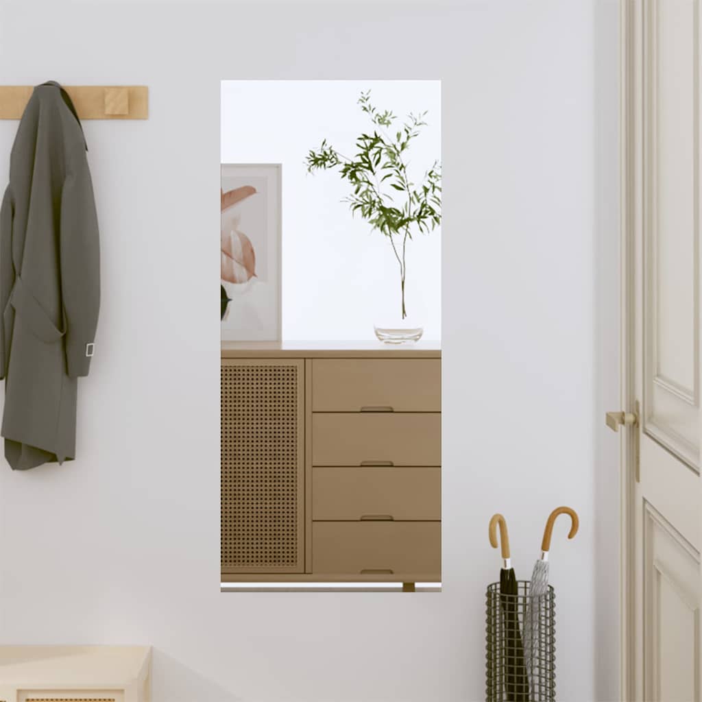 vidaXL Wall Mirror 40x80 cm Glass Rectangle 1