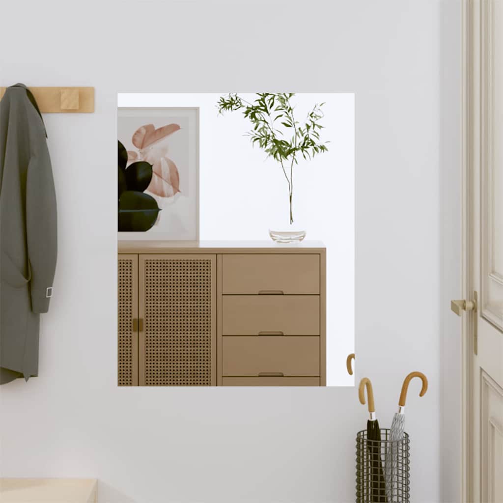 vidaXL Wall Mirror 50x60 cm Glass Rectangle 1