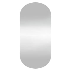 vidaXL Wall Mirror 45x100 cm Glass Oval 2