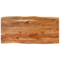 vidaXL Dining Table 110x50x76 cm Solid Wood Acacia 6