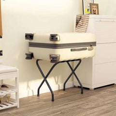 vidaXL Luggage Rack Black 56x40x49 cm 1